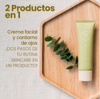 Crema Hidratante Antioxidante y Contorno de Ojos Vegana Gaon 50ml