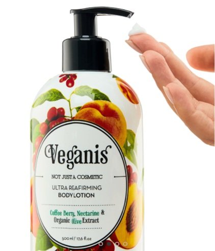 Leche Corporal Ultra Reafirmante con Coffee Berry, Nectarine y Extracto Orgánico de Oliva